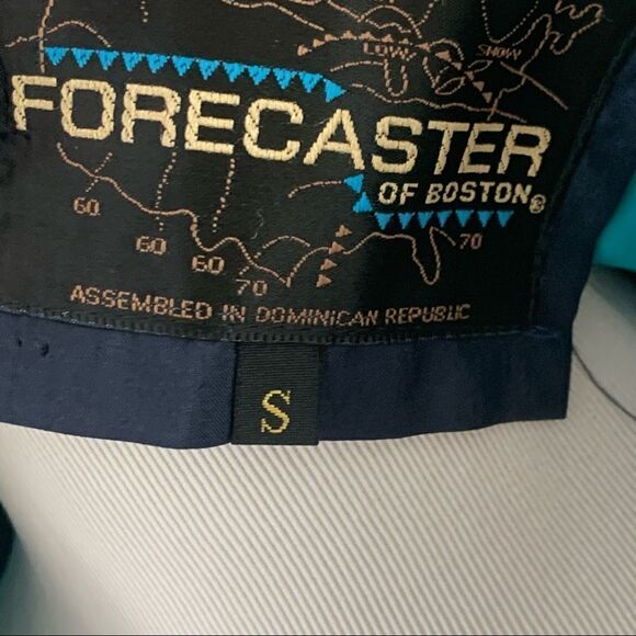 Forecaster of Boston teal long line windbreaker - Picture 8 of 9